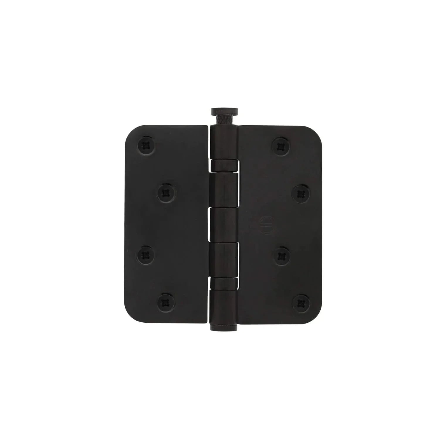Deurscharnieren: kogellagerscharnier 89 x 89 mm mat zwart voor een zware deur