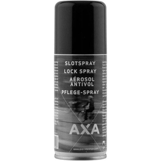 Slot smeren met AXA slotspray voor een soepel draaiende cilinder
