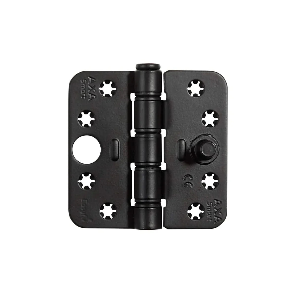 AXA veiligheidsscharnier 89 x 89 x 3 mm zwart, een scharnier voor een zware deur