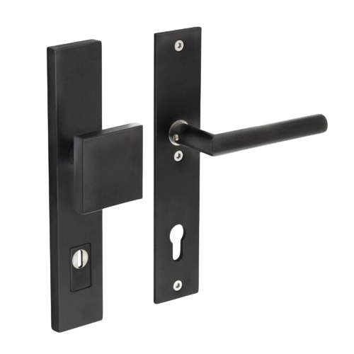 Intersteel Veiligheidsbeslag SKG3 met kerntrekbeveiliging profielcilindergat mat zwart rechthoekig voordeurbeslag PC92 600x600 removebg preview