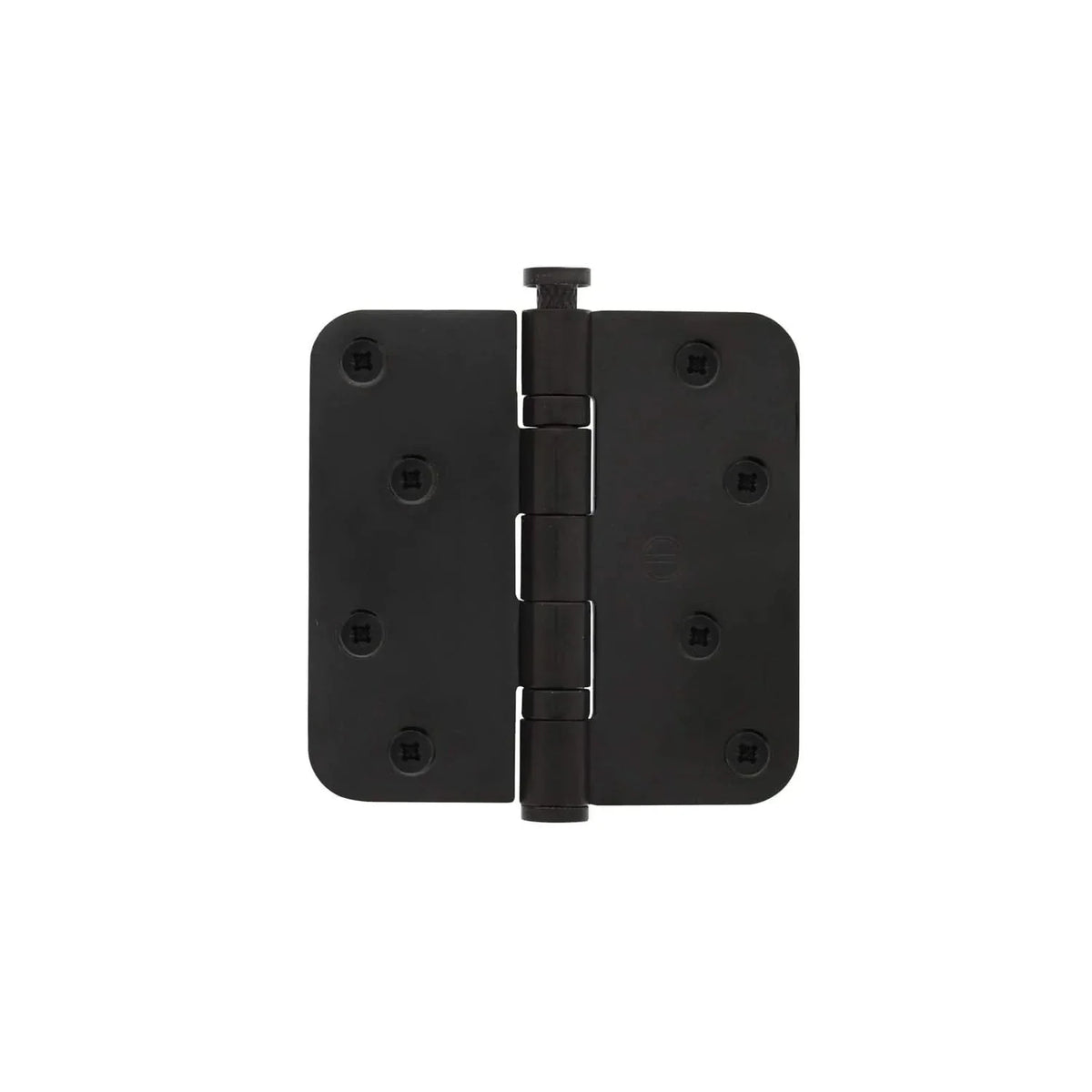 Kogellagerscharnier 89 x 89 mm mat zwart voor het afhangen van een deur