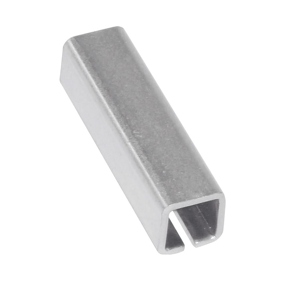 Krukstift verloophulzen en reductiehulzen in 4>8, 5>8, 6>8, 7>8, 8>9 en 9>10 mm in kunststof en metaal, plus Buster + Punch krukstift-adapter, om een dunnere krukstift passend te maken in een groter krukgat.