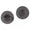 Gun metal rozetten