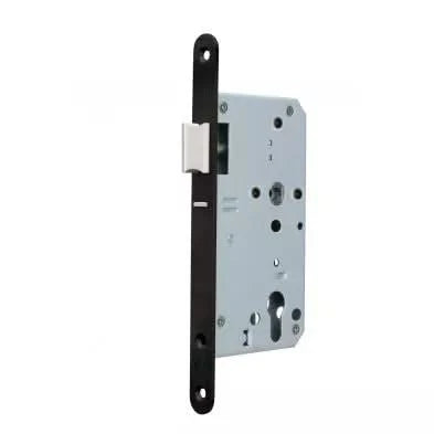 Artitec zwart project-centraalslot PC72 mm KL3 — multifunctioneel insteekslot in mat zwart RAL 9005 voor bedrijfspanden, kantoren en winkelpanden