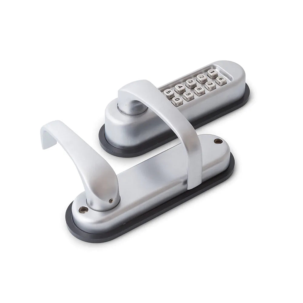 DX – Knopset cijferslot met deurkruk en inbouwgrendel