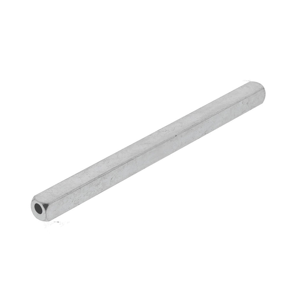 Intersteel holle krukstift 8x8 mm in lengtes 100 tot 150 mm en HDD Pro holle krukstift, vierkante verbindingsstift met holle kern zodat een bevestigingsschroef er doorheen kan voor deurkrukken en knoppen.
