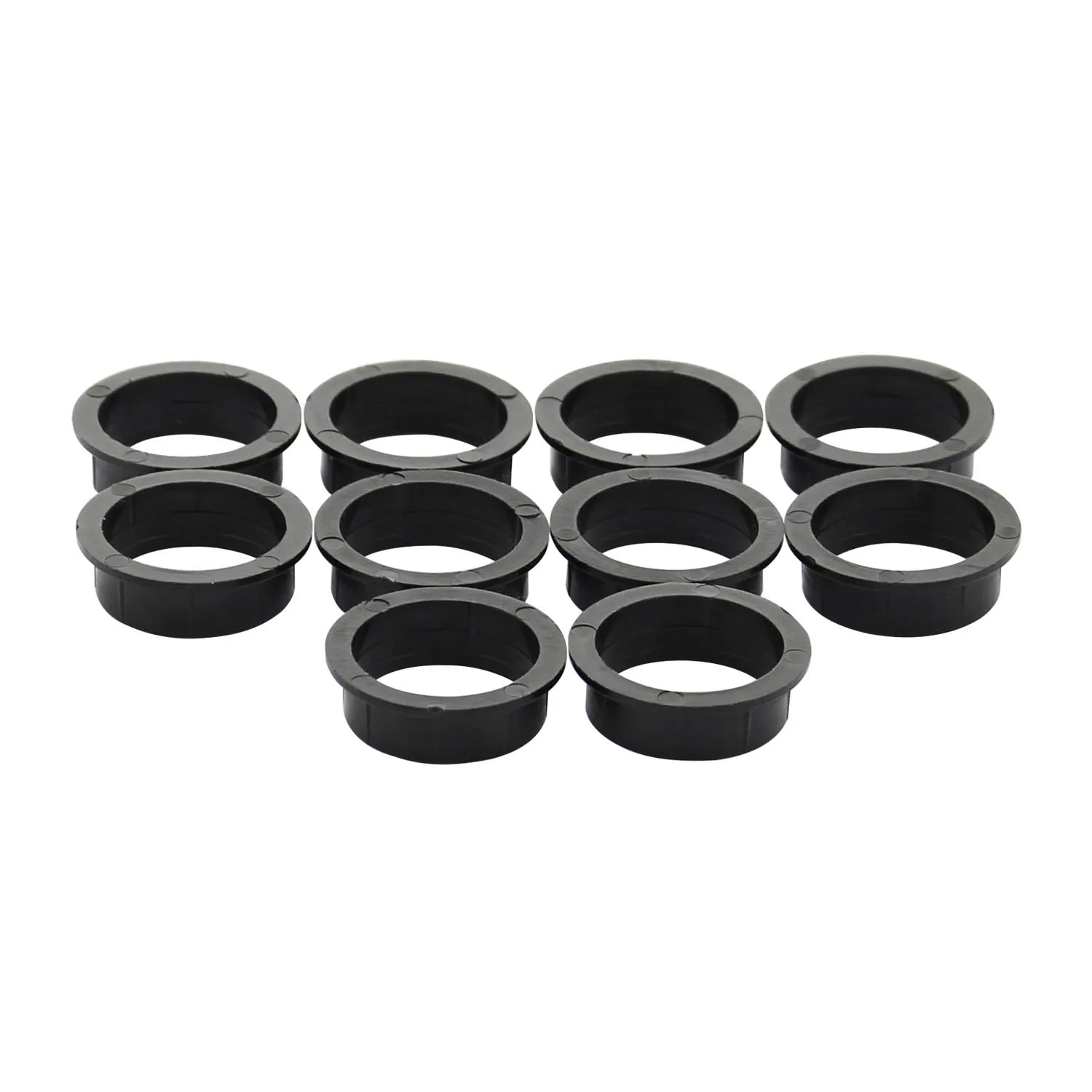 Intersteel 10 Nylon ringen 20mm 18 mm zwart