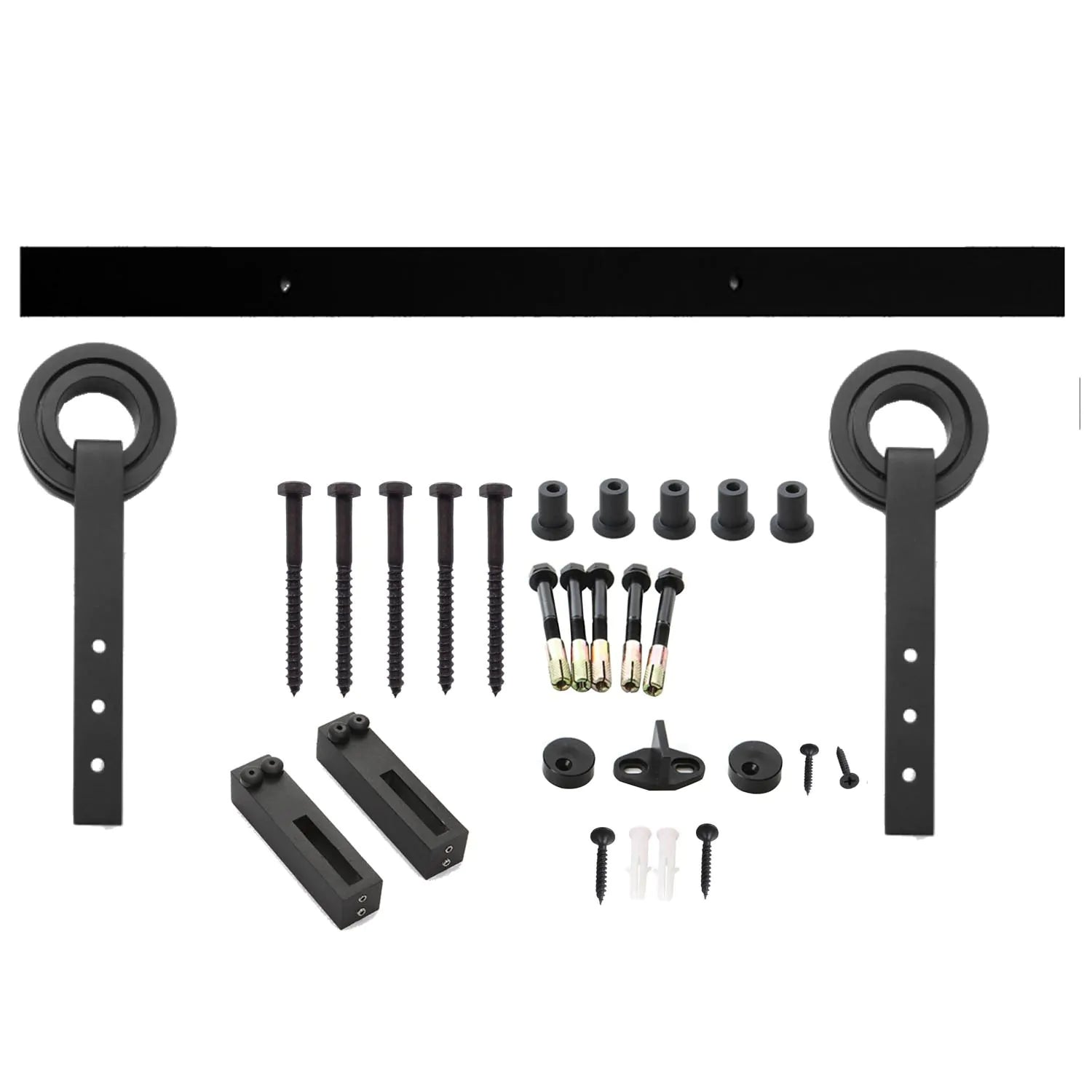 Intersteel | Schuifdeursysteem Modern | Mat Zwart