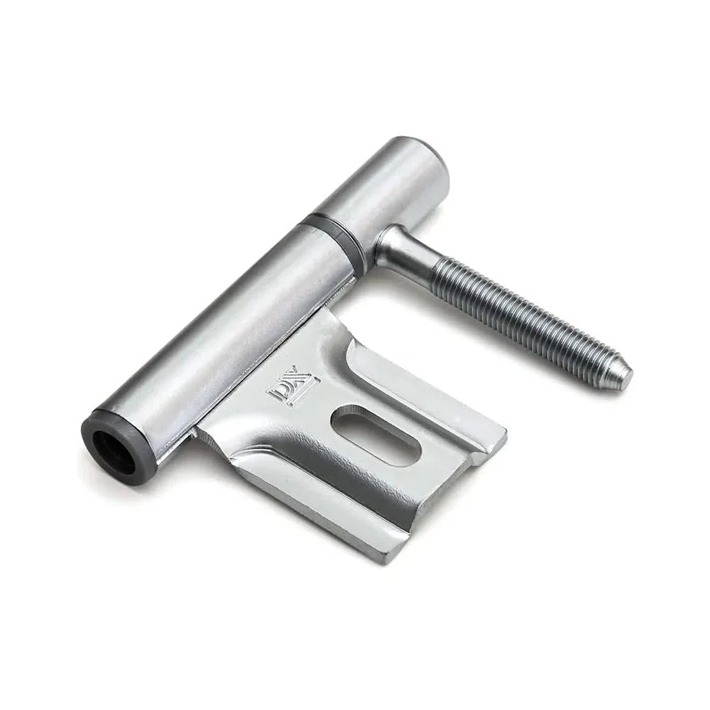 Chroom inboorpaumelle 14 mm satijn verchroomd voor kozijn