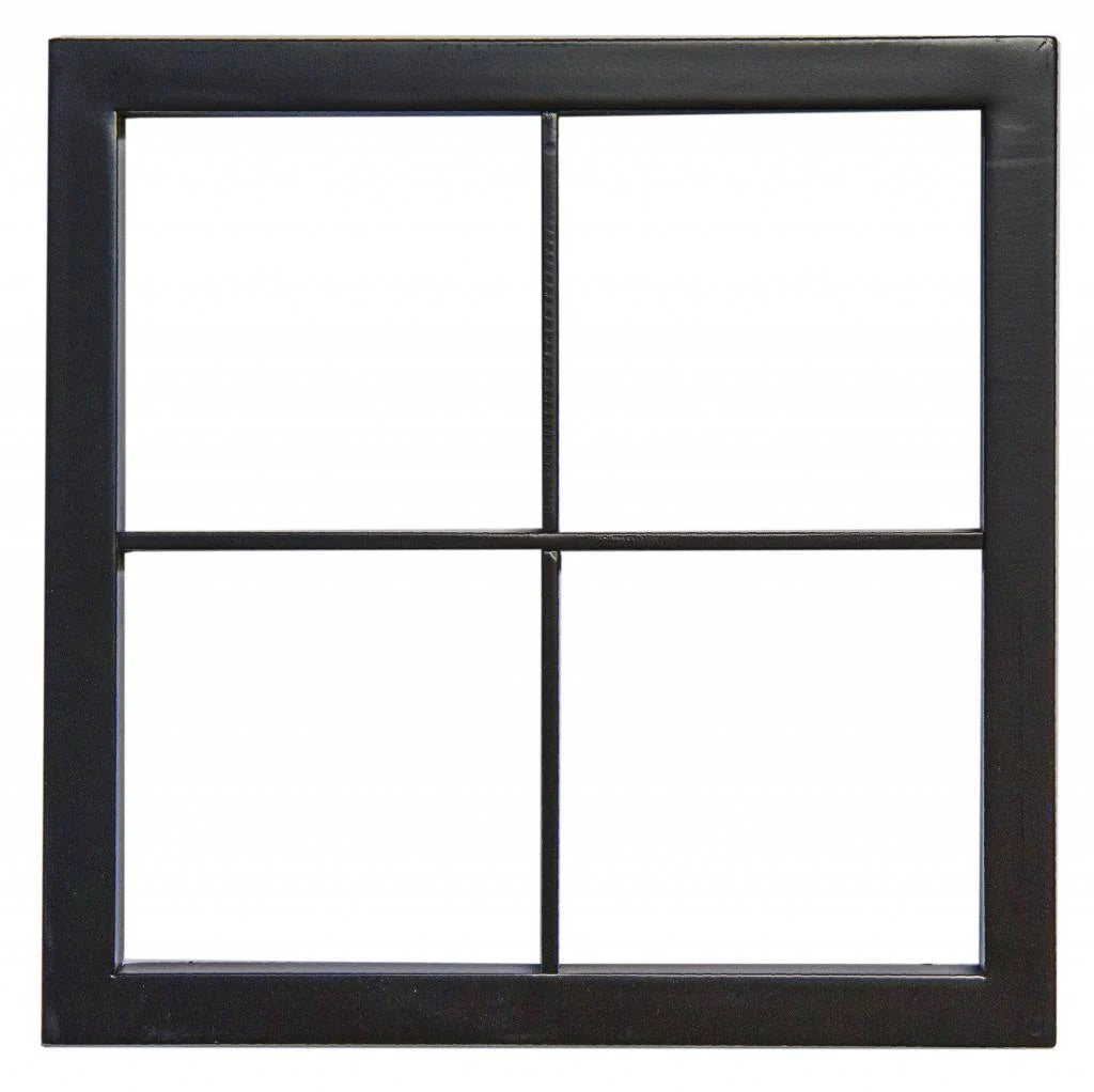 hdd patrijspoort retro 245 mm zwart