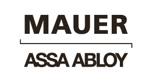 Mauer Magnetic narrow latch lock 4445 and 1545 — German premium brand for magnetic locks with whisper-quiet closing action, narrow door lock for industrial sliding doors and bath/WC lock in black and stainless steel faceplate versions.
