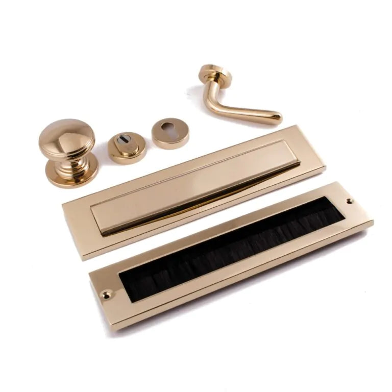 Complete Voordeurset Messing