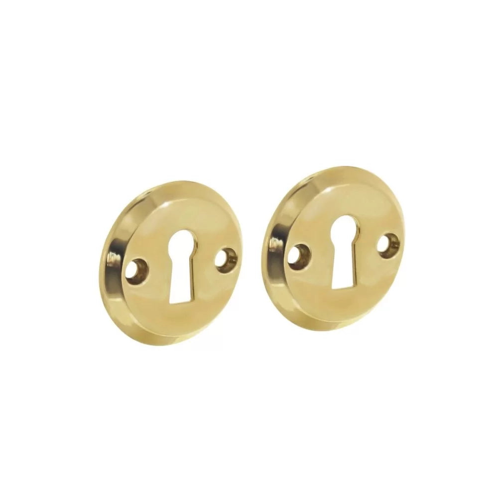 Messing Sleutelrozet Rond