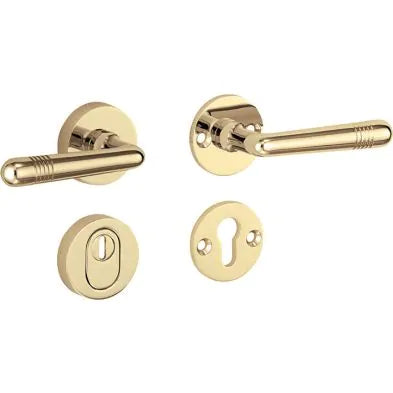 Messing Set Achterdeurbeslag