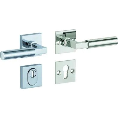 Nikkel Set Achterdeurbeslag