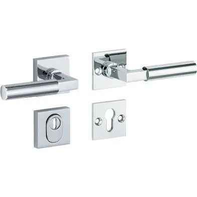 Chroom Set Achterdeurbeslag