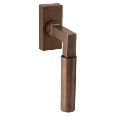 brons raamkrukken, Artitec Mi Satori Draaikiepgarnituur Bauhaus messing antiek brons