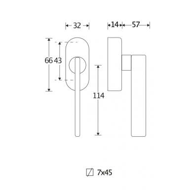 Artitec Mi Satori Draaikiepgarnituur Piatto/Elegant messing antiek brons