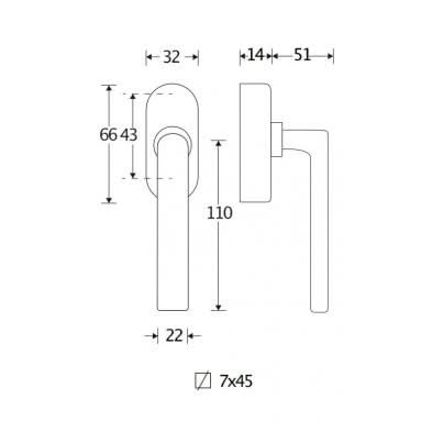 Artitec Mi Satori Draaikiepgarnituur Padania/Elegant mat zwart