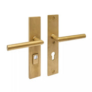 Intersteel SKG3 Veiligheidsbeslag kruk/kruk Jura PC72 met Kerntrekbeveiliging Messing Getrommeld