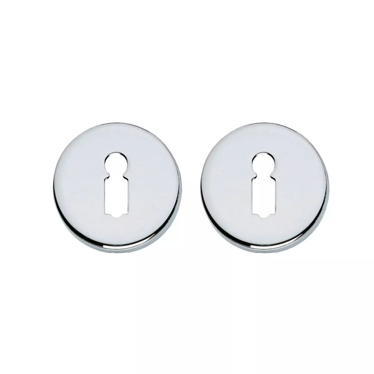 Intersteel | Rozet sleutelgat | Rond | Verdekt | Chroom