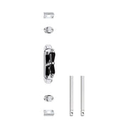 Intersteel | Kruk-espagnolet | Kruiskruk met stangenset 2x1250mm | Verchroomd