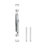 Intersteel | Pomp-espagnolet met stangenset 2x1250mm | Verchroomd