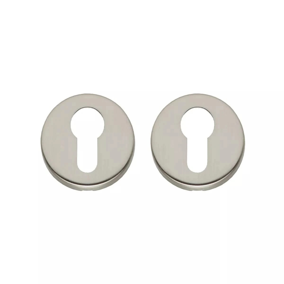 Intersteel | Rozet profielcilindergat | Nikkel Mat