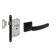 Intersteel Deurbeslag Set Loopslot Zwart Met Broome Denham Zwart