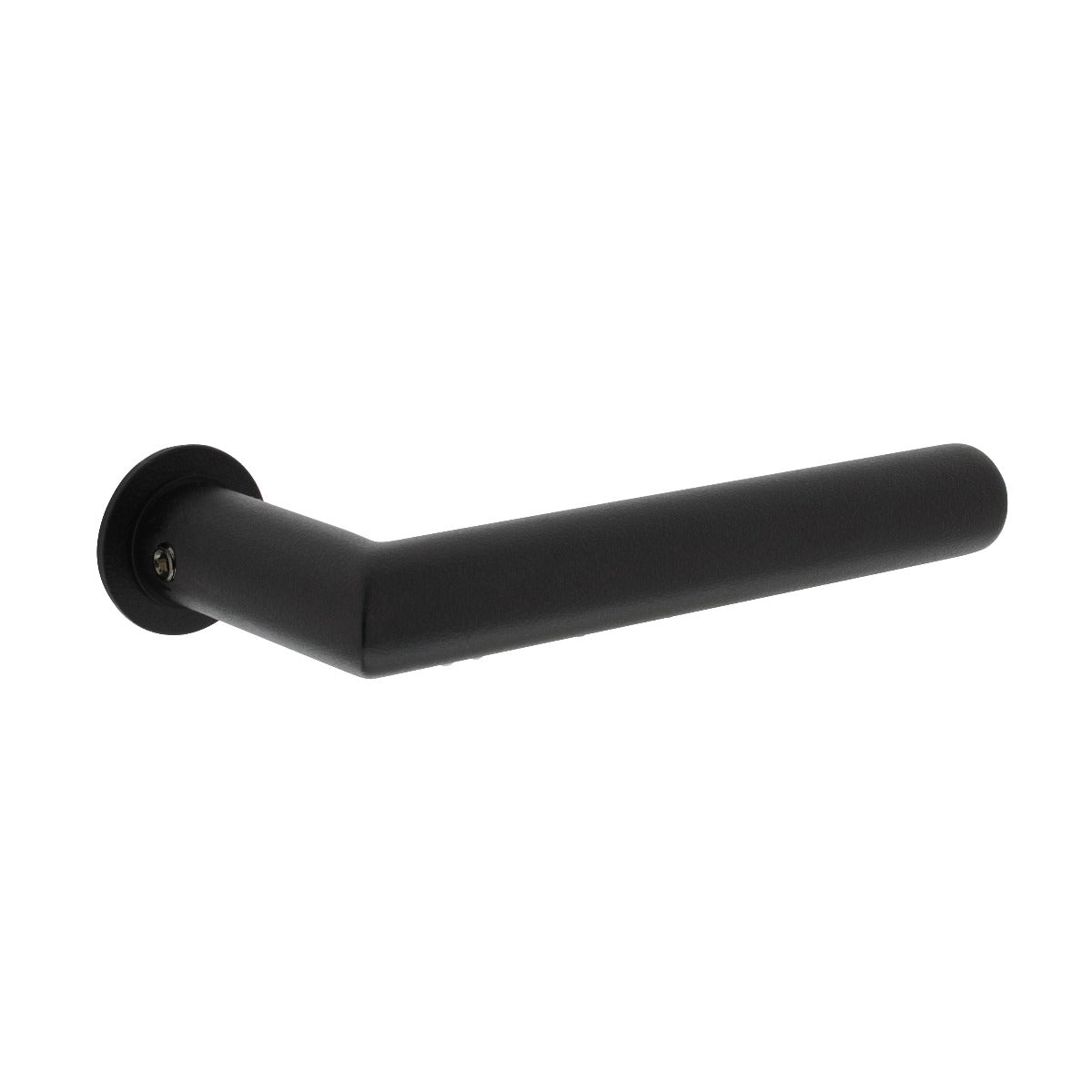 Intersteel Deurkruk Jura met zelfklevend Minimalistisch rozet mat zwart