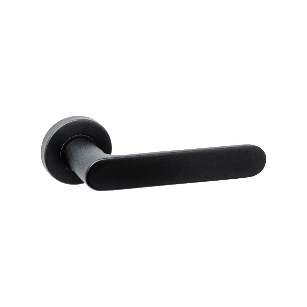 Intersteel Deurkruk Sora basic op rozet verdekt ø53x10mm mat zwart
