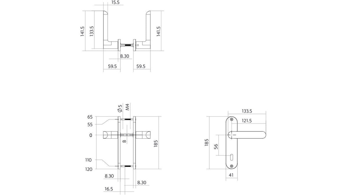 Intersteel 0023.121424 maattekening