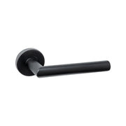 Intersteel Deurkruk Jura basic op rozet verdekt ø53x10mm mat zwart