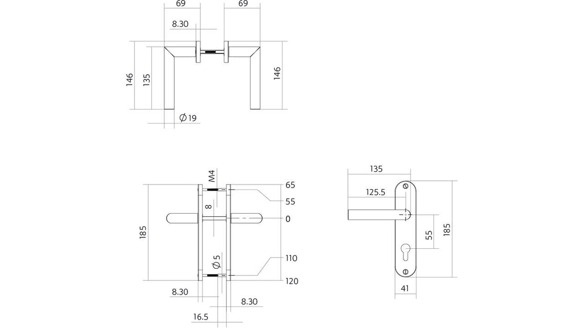 Intersteel 0023.121529 maattekening