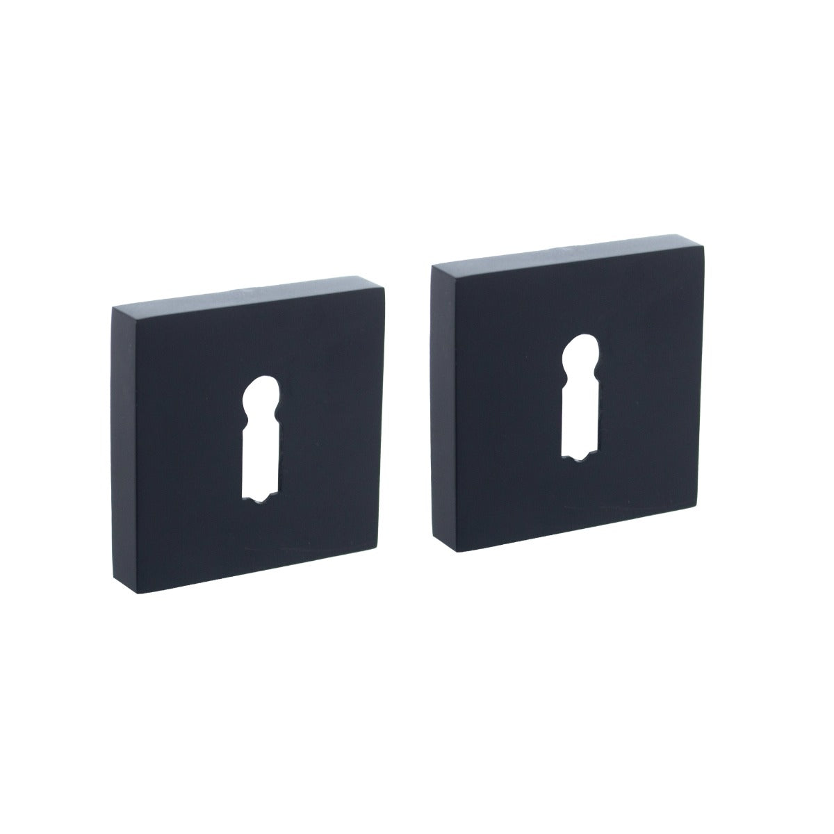 Intersteel Sleutelrozetten verdekt 52x52 zwart (Prolock)