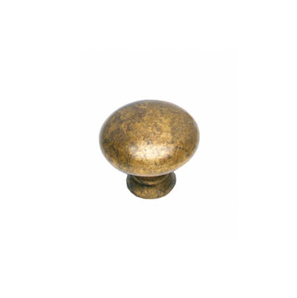 Intersteel | Meubelknop | Paddenstoel | 32mm | Messing Antiek