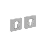 Intersteel | Rozet profielcilindergat | Rond | Chroom/Nikkel Mat