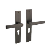 Intersteel Deurkruk Hera op schild 245×45 mm profielcilindergat 55 mm antracietgrijs