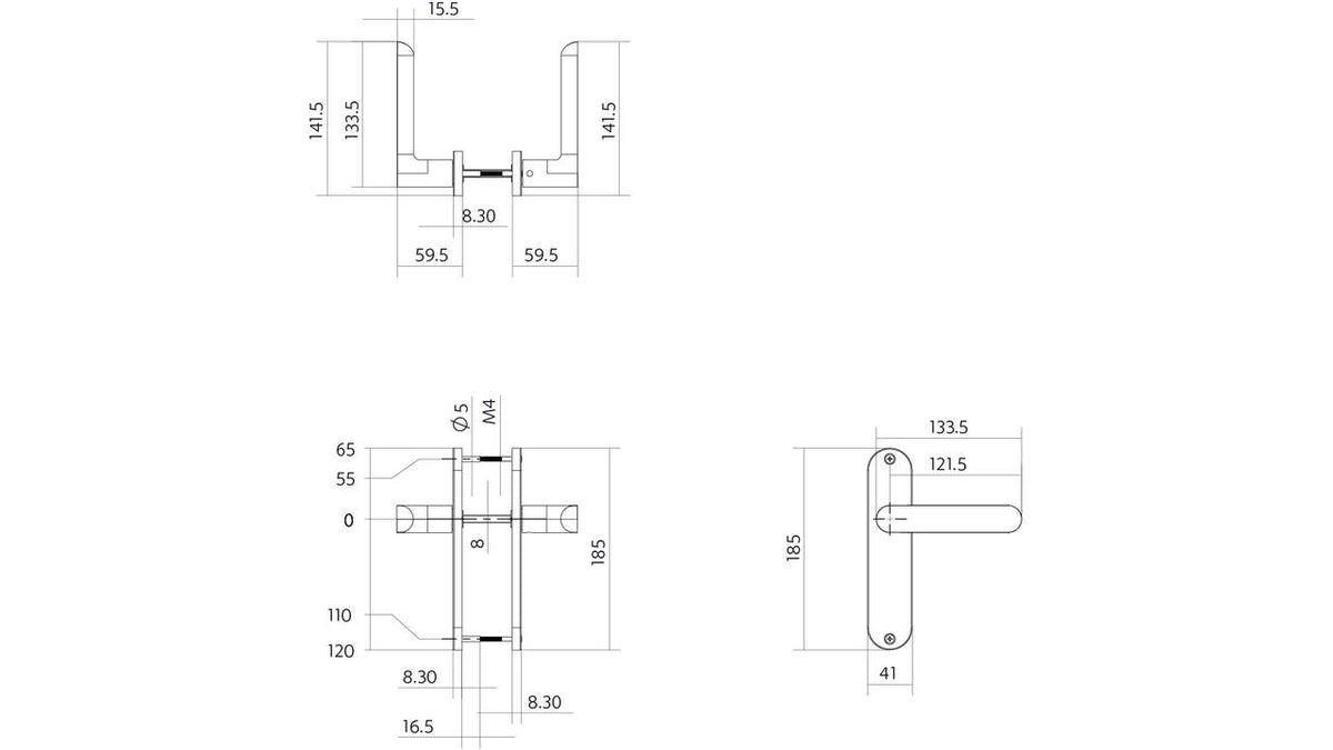 Intersteel 0035.121411 maattekening