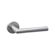 Intersteel Deurkruk Jura basic op rozet verdekt ø53x10mm RVS geborsteld