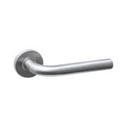 Intersteel Deurkruk Luzern basic op rozet verdekt ø53x10mm RVS geborsteld