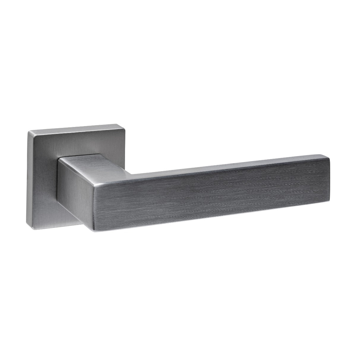 Intersteel deurkruk Cunera verdekt rozet 52x52x10mm rvs vooraanzicht