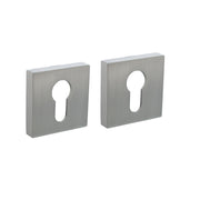 Intersteel Cilinderrozetten verdekt 52x52 rvs (Prolock)