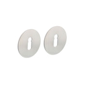 Intersteel zelfklevende sleutelgatrozet 55x2mm rvs geborsteld – vooraanzicht