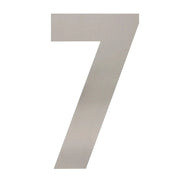 Intersteel Huisnummer 7 XXL hoogte 50 cm rvs geborsteld