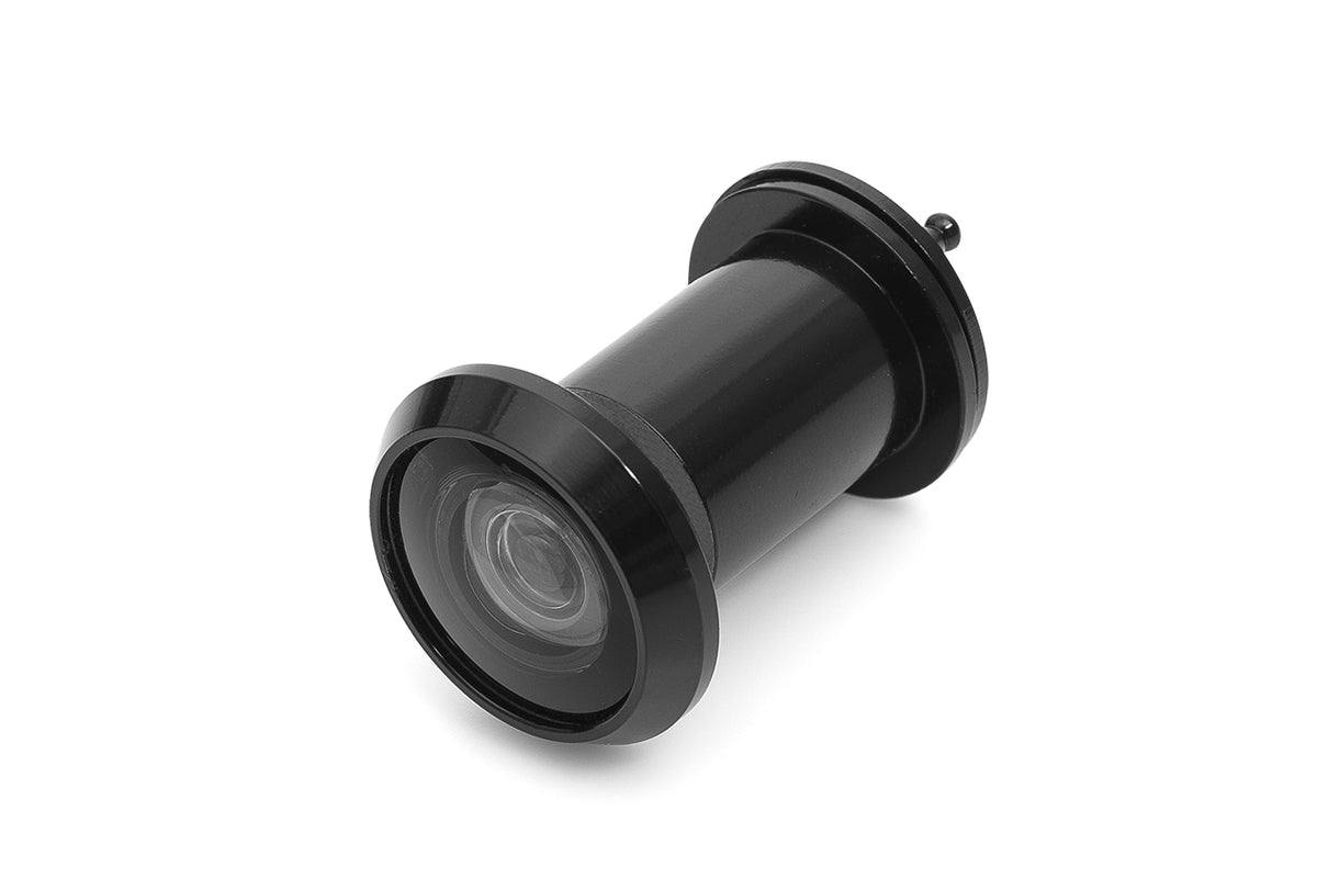 Dulimex deurspion Big Eye Ø22 mm zwart - vooraanzicht