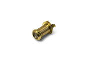 Dulimex deurspion 160 graden Ø12 mm deurdikte 18-30 mm gepolijst messing - vooraanzicht