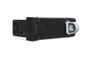 Dulimex overval voor DX PRO-line hangslot in zwart, vooraanzicht