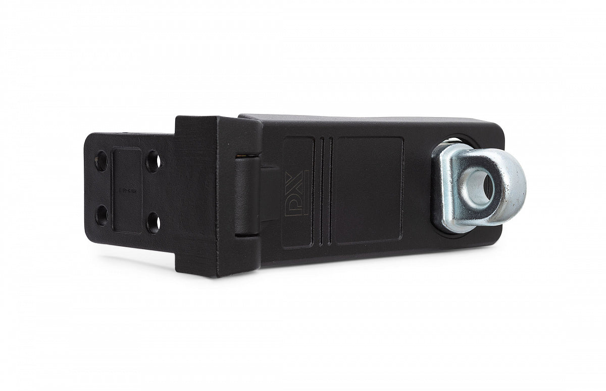 Dulimex overval voor DX PRO-line hangslot in zwart, vooraanzicht