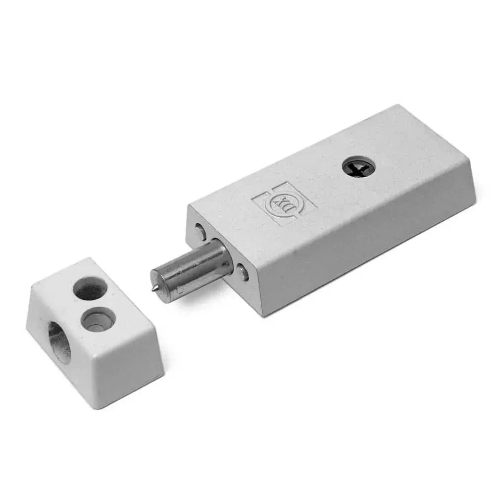 Dulimex opleg-raamslot DSG 5001B zamak wit vooraanzicht